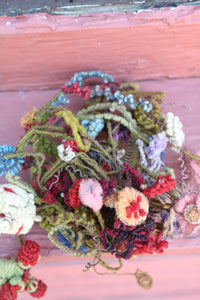 Antique mourning wreath bundle