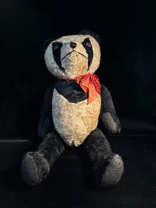 Large vintage panda teddy bear