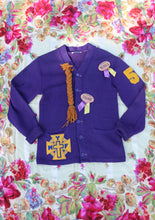 Load image into Gallery viewer, vintage letterman sweater Trojans Mendota 1950s