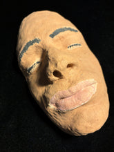 Load image into Gallery viewer, Vintage face sculpture | life or death mask?