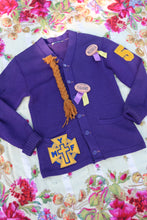 Load image into Gallery viewer, vintage letterman sweater Trojans Mendota 1950s