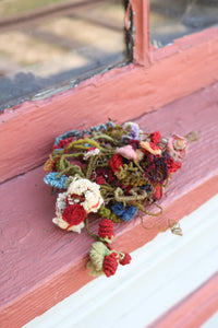 Antique mourning wreath bundle