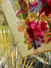 Load image into Gallery viewer, Early 1900s Floral Piano Shawl Antique Shrug