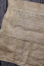 Load image into Gallery viewer, Vintage CHICAGO advertising cleaning attachments canvas bag