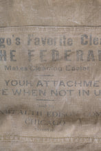 Load image into Gallery viewer, Vintage CHICAGO advertising cleaning attachments canvas bag