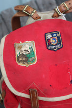 Load image into Gallery viewer, RARE Camp &amp; Trail New York Swiss style camping backpack with patches