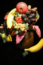 Load image into Gallery viewer, hand made kitschy chiquita banana fruit hat