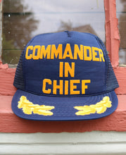 Load image into Gallery viewer, Vintage Commander in Chief Trucker Hat